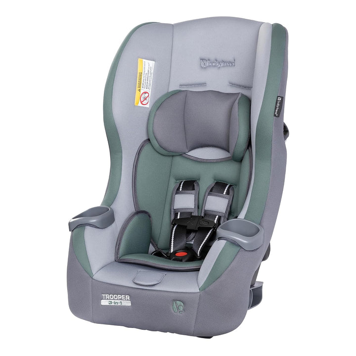 Trooper 3-In-1 Convertible Car Seat, Dash Black