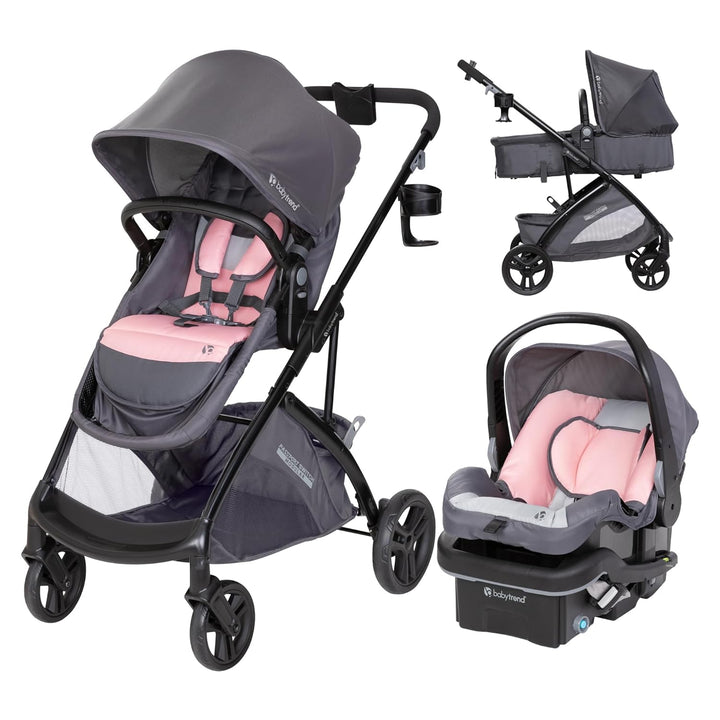 Passport® Switch 6-In-1 Modular Stroller Travel System with Ez-Lift™ plus Infant Car Seat, Dash Black