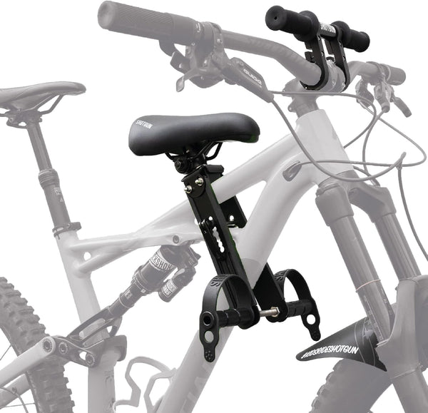 Kids Ride  - Child Bike Seat & Handlebar Combos - Front Mounted, for Children Aged 2~5 Years, Fits Most Adult Modern Mountain Bikes, Adjustable for Comfort