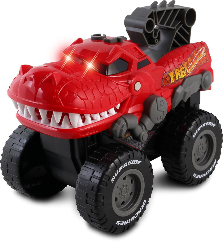 Supreme Machines Lights and Sounds T-Rex Chomper Mid-Sized, Multi
