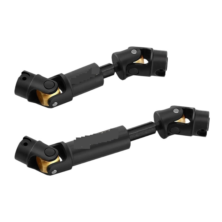 For GLOBACT for TRX4M for Drive for Shaft for Center Driveshaft 1/18 for RC for Crawler Accessories (2Pcs)(Silver)