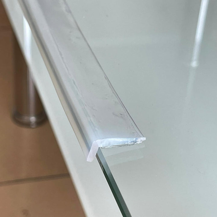 Edge Protector 100% Silicone, Baby Proofing Corners Clear Guards, Pre-Tape Adhesive Soft for Kids Safety, Child Table Cabinets Furniture Bumper (2/5X2/5 In, 3 FT)