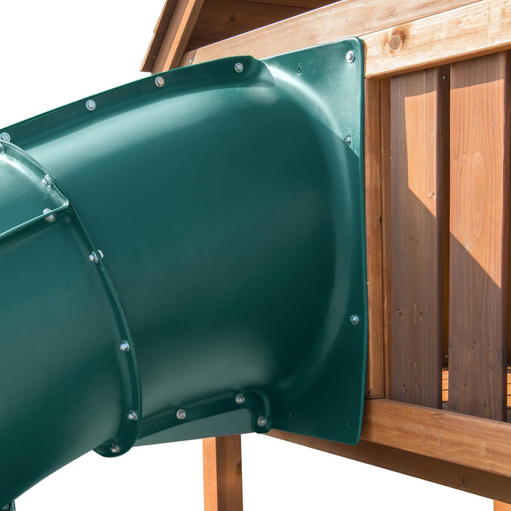 5 Ft Turbo Tube Slide Green