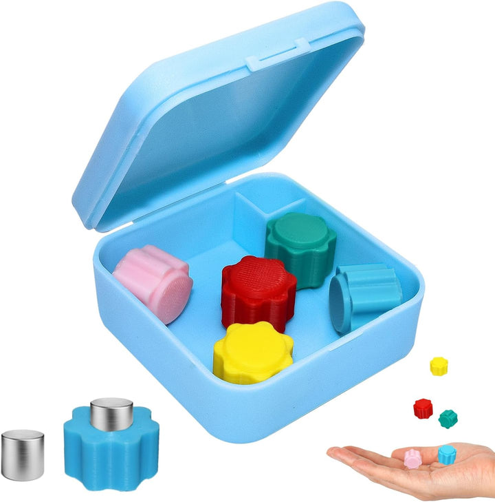 Korean Games Set Squid Toys - Weighted Gonggi Ddakji Spinning Top Flying Stones Jegi - Authentic Traditional Folk Toy Gift