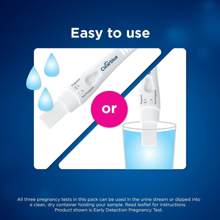 Triple Assurance Pregnancy Test Kit, Home Pregnancy Tests, 3 Ways to Test, 3 Ct