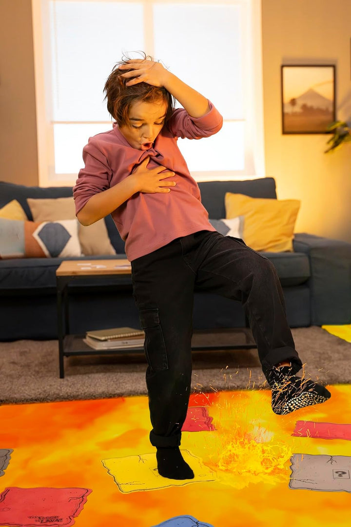 The Original the Floor Is Lava! Game by  - Interactive Game for Kids and Adults - Promotes Physical Activity - Indoor and Outdoor Safe