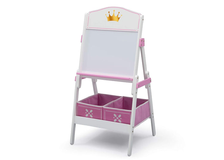 Mysize Kids Double-Sided Storage Easel -Ideal for Arts & Crafts, Drawing, Homeschooling and More - Greenguard Gold Certified, Grey