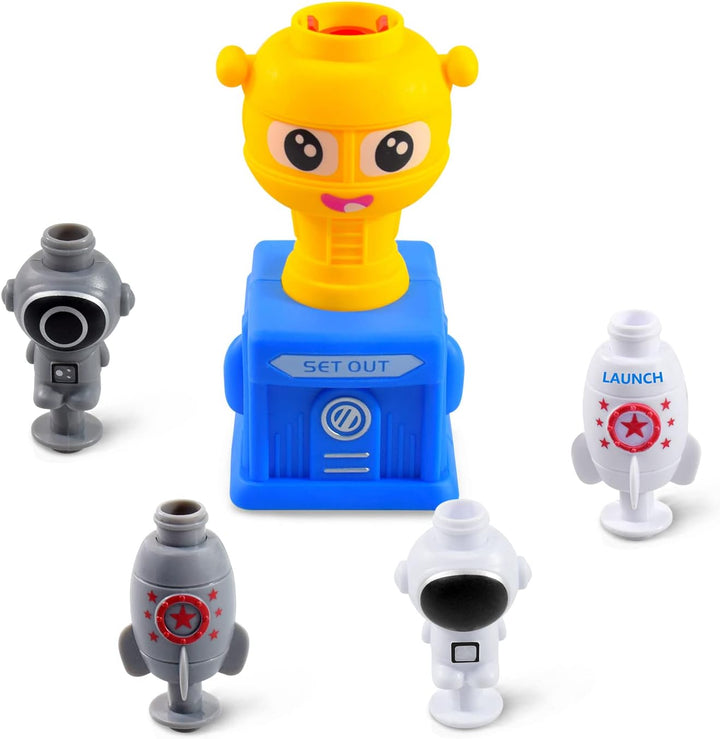 Toddler Toys 3-4 for Boys Girls, Balloon Launcher & Powered Car Set, Fun Toddlers STEM Toy Balloon Pump Cars Racer Kit for Kids 3-5 (Frog)