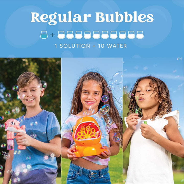 32 OZ Concentrated Bubble Solution (Close to 1L/ up to 2.5 Gallon Refills), Concentrated Solution Refills for Bubble Machine, Wands, Blower, Easter