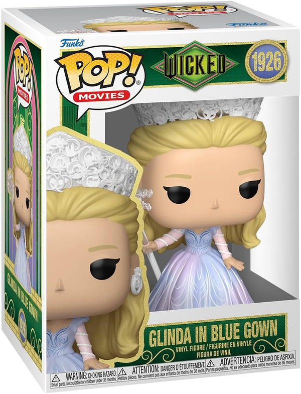 Pop! Movies: Wicked Pt. 2 - Glinda in Blue Gown - Collectable Vinyl Figure - Gift Idea - Official Merchandise - Toys for Kids & Adults - Movies Fans - Model Figure for Collectors and Display