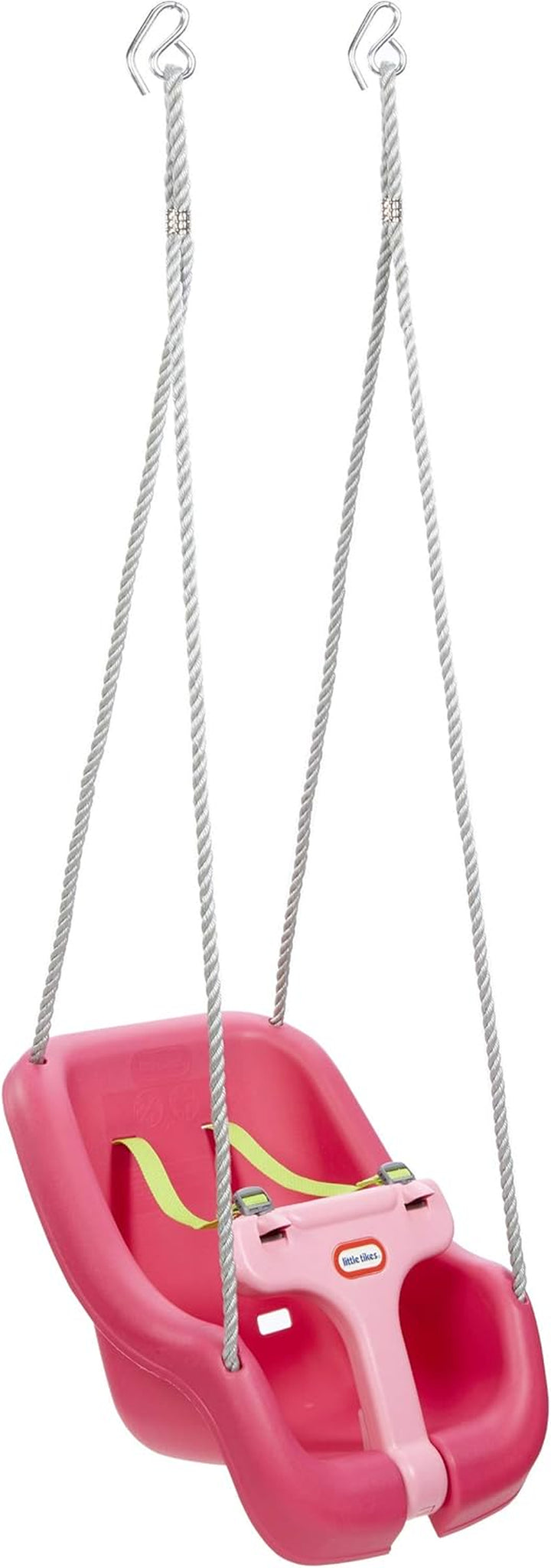 Snug 'N Secure Pink Swing with Adjustable Straps, 2-In-1 for Baby and Toddlers Ages 9 Months - 4 Years,16"D X 16.3"W X 17"H