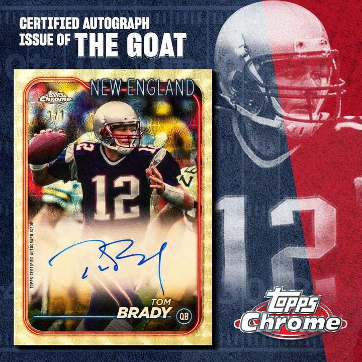 2024  Chrome Football Cards Factory Sealed Value Box
