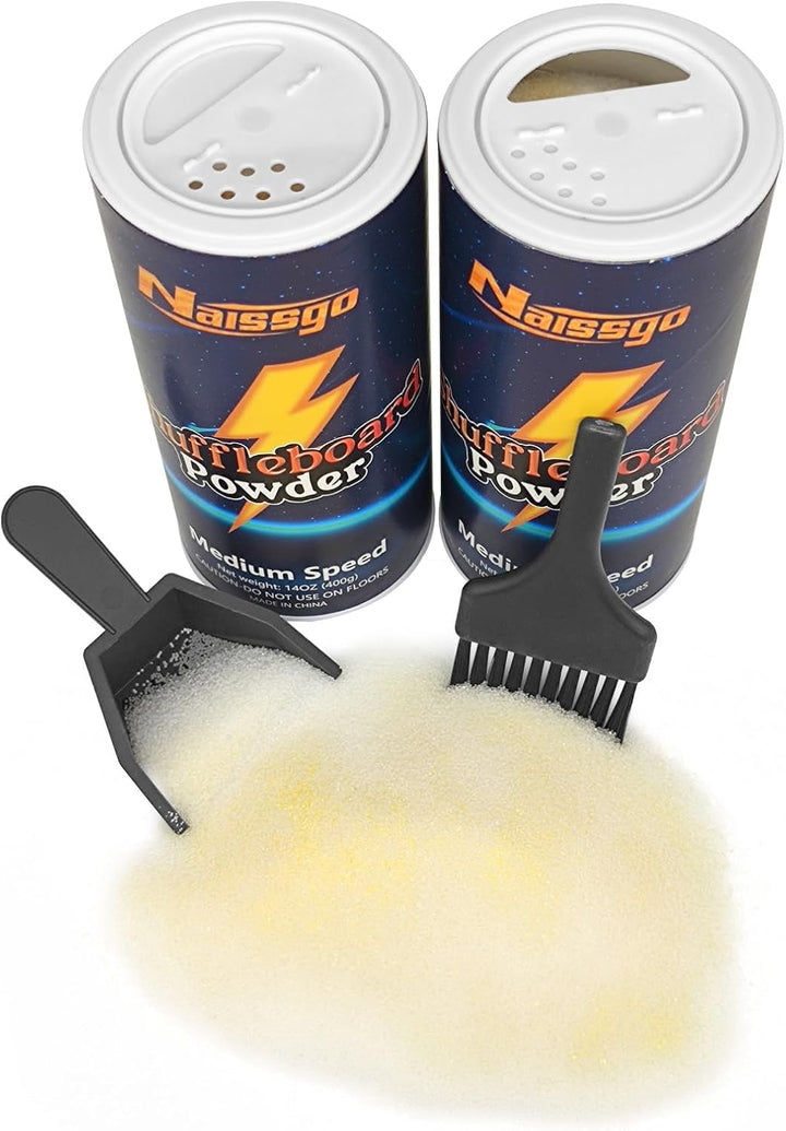 Shuffleboard Sand Wax Shuffleboard Powder Set with Small Brush & Pan