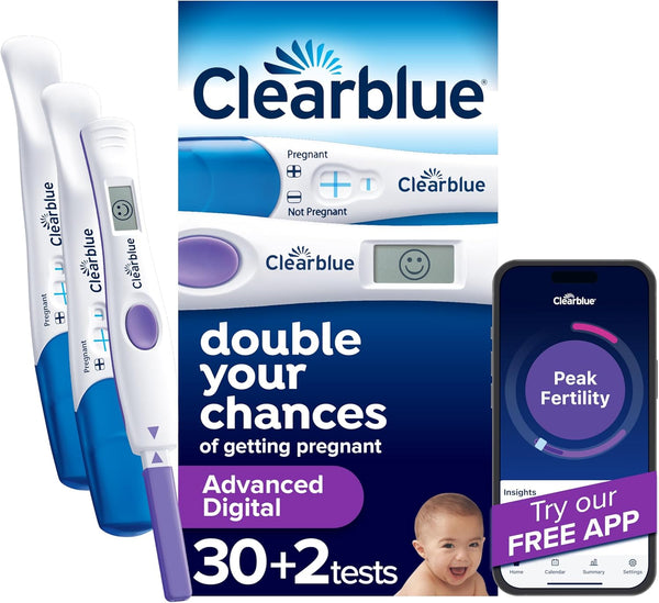 Advanced Digital Ovulation Test Kit, 32 Ct