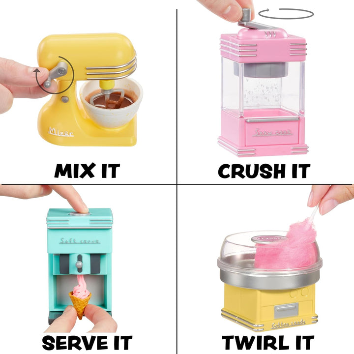 - Make It Mini Appliances Series 2 Mini Collectibles, Mystery Blind Pack, DIY, Crafts, Resin Play, Kitchen Replica Food, NOT Edible, Collectors, 8+