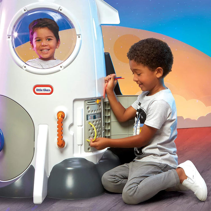 Adventure Rocket Realistic Space Astronaut Pretend Role Play for Kids, Boys, Girls, 2-6 Years Old, 40 X 18 X 18 Inches