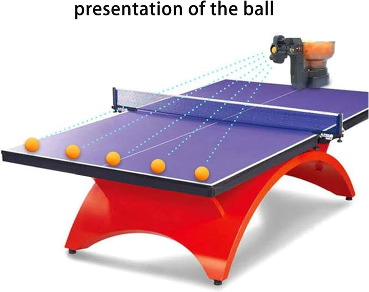 Ping Pong Robot Machine with 36 Different Spin Balls Table Tennis Robots Automatic Ball Machine for Training