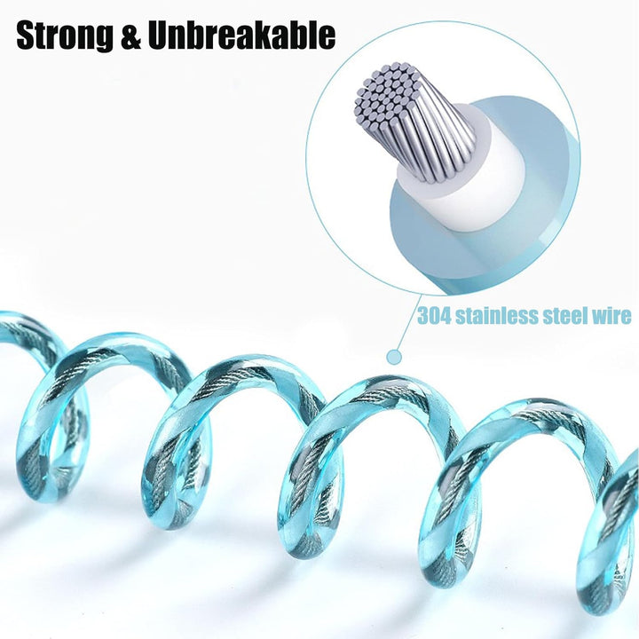 anti Lost Wrist Link, Toddler Harness Walking Leash Safety Child Wristband Leashes for Babies Kids (Blue)