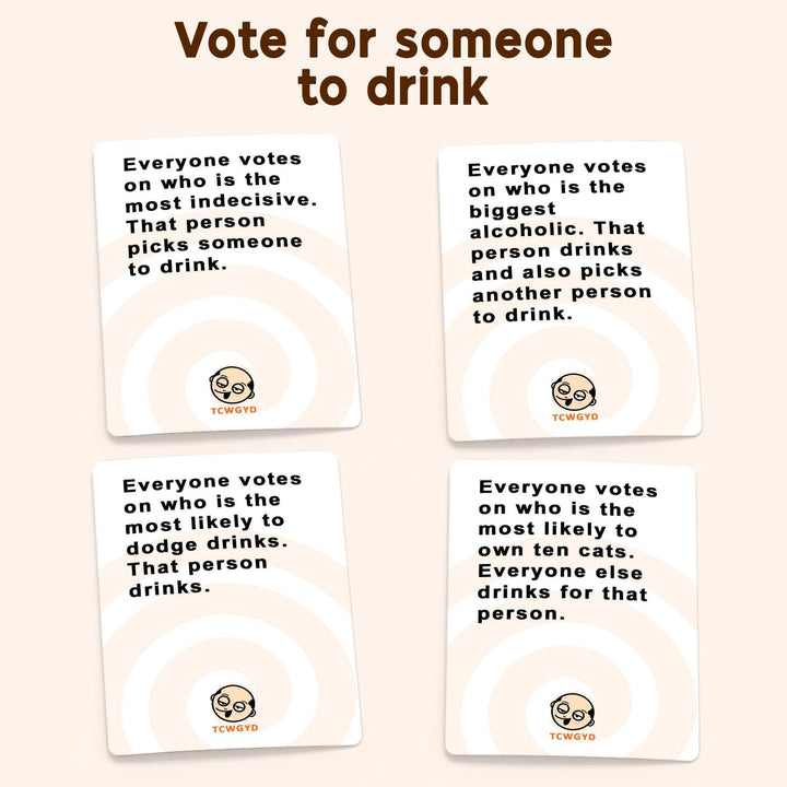 , Fun Adult Drinking Game for Parties