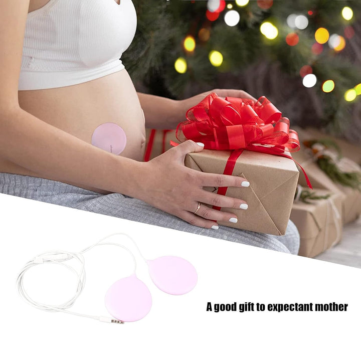 Baby Bump Headphones, Prenatal Belly Speaker, Pregnancy Belly Speaker Portable Music Player, Portable Music Play Prenatal Belly Speaker