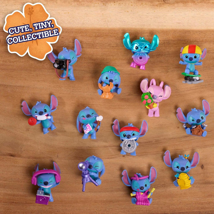 Disney Stitch That’S so Stitch Collectible Figures Series 2 (2-Pack), Mystery 2-Inch Figurine, Blind Capsule, Kids Toys for Ages 3 up by
