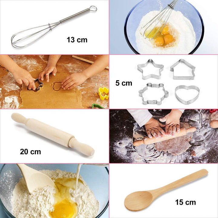 Gifts for 2-8 Year Old Girls Boys,Chef Costume Set Kids Apron for Girls Toddler Birthday Xmas Gifts for Kids Stocking Stuffer