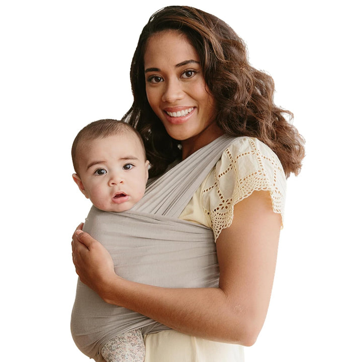 Wrap, Buttery-Soft Baby Carrier Newborn to Toddler 8-25 Lbs., Lightweight & Hands-Free Infant Sling Wrap, Breathable Summer Carrier, Baby Wearing & Postpartum Essential, New Mom Gift, Spelt
