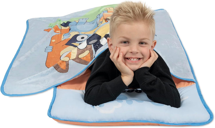 Kids Nap-Mat Set – Includes Pillow and Plush Blanket – Great for Boys or Girls Napping during Daycare or Preschool - Fits Toddlers and Young Children