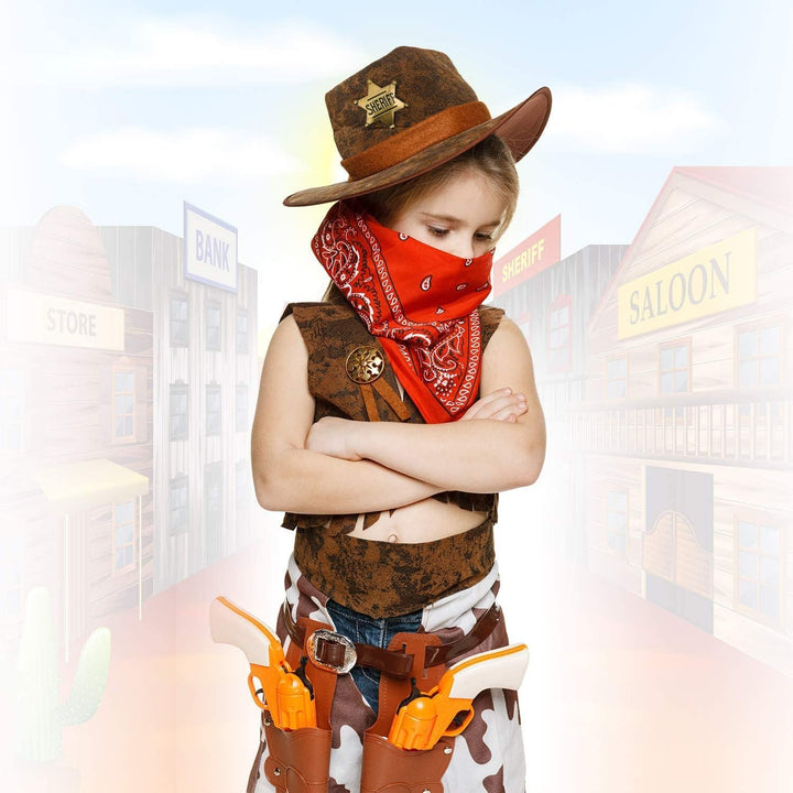 2 Pack Mental Western Sheriff Deputy Badge for Kids Adults Party Favors Supplies, School Carnival Prizes, Party Bag Gift Fillers