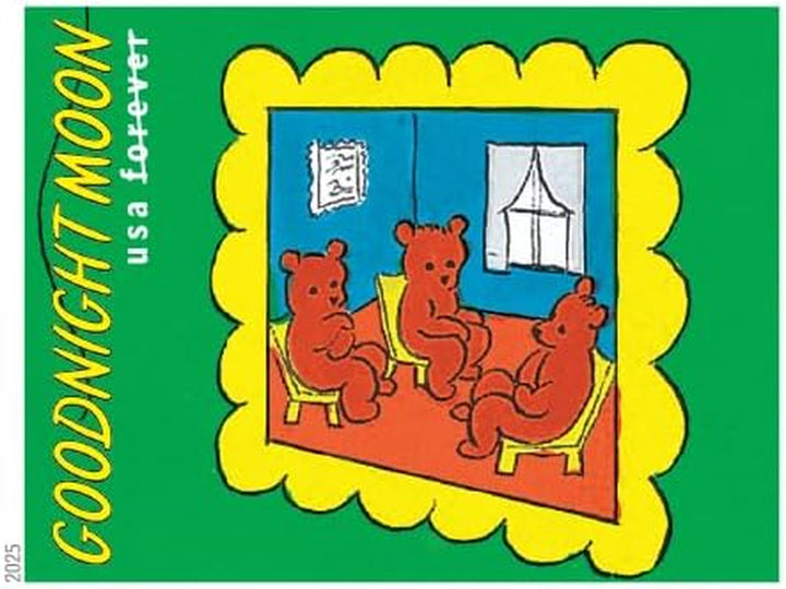 Goodnight Moon 2025 (Sheet of 16) First-Class Mail Forever Postage Stamps