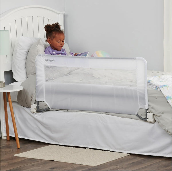Swing down Bed Rail Guard, with Reinforced Anchor Safety System