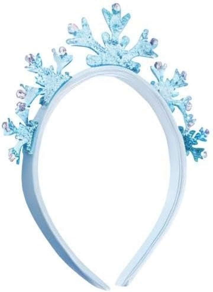 Frozen Princess Dress up Accessory Set - Jewelry Set - Princess Elsa Tiara Set - Giftable Box - Birthday Gifts for Girls - Holidays Gift - Girl Toys Dress up Kit - Ages 3+