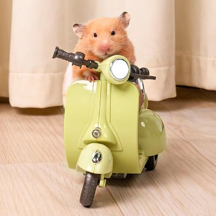 Scooter for 17Cm Dolls Accessories Hamster Pet Electric Toy (Green)