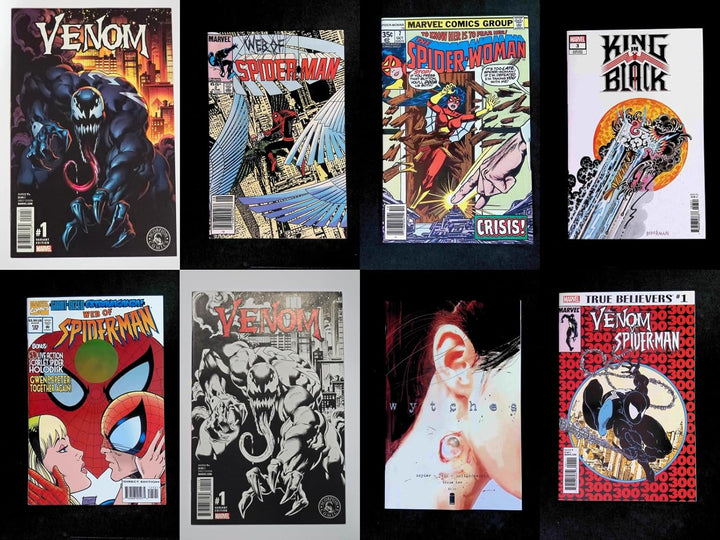 Huge 25+ Comic Book Lot -Marvel, DC, Indies VF+ to NM+ All. No Duplicates. a Fantastic Gift for All!
