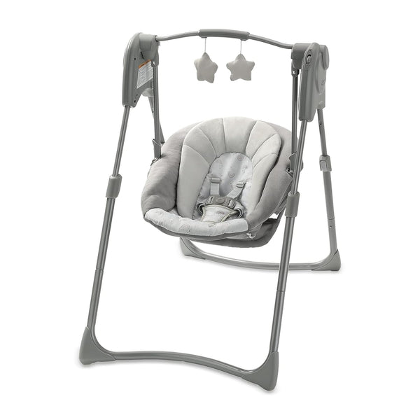 Slim Spaces Compact Baby Swing, Reign