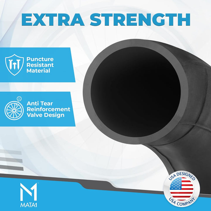 2 Inner Tube Tire Replacements 16" X 1.5/1.75/1.95/2.125 for Jogging Stroller - Compatible W/All Brands: Bob Revolution Flex/Pro/Se/Su, Graco, Go Jogging, Thule Urban Glide & More by -Usa