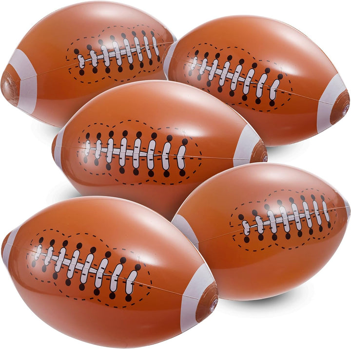 Inflatable Baseball (Pack of 12) 16-Inch, Baseball Beach Balls for Themed Party Decorations & Birthday Decor - Pool Ball Toys Party Favors & Goodie Bags Favors for Kids, Boys and Girls