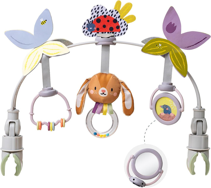 Savannah Adventures Arch | Activity Arch with Fascinating Toys, Stimulates Baby’S Senses & Motor Skills Development | Newborn & Baby Toys 3-6 Months | Use on Strollers, Bassinets, Crib