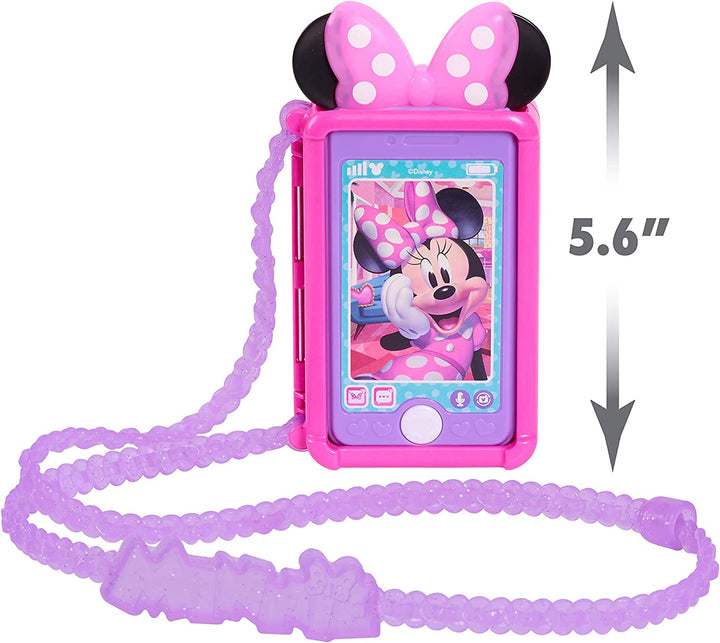 Disney Junior  Mouse Chat with Me Pretend Play Cell Phone Set, Lights and Sounds, Kids Toys for Ages 3 up by