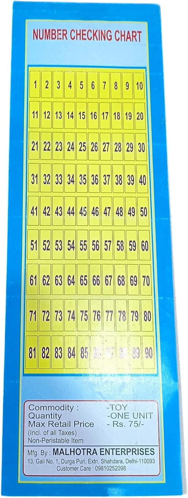 Tambola Lotto Housie Tickets, 600 Perforated Tickets
