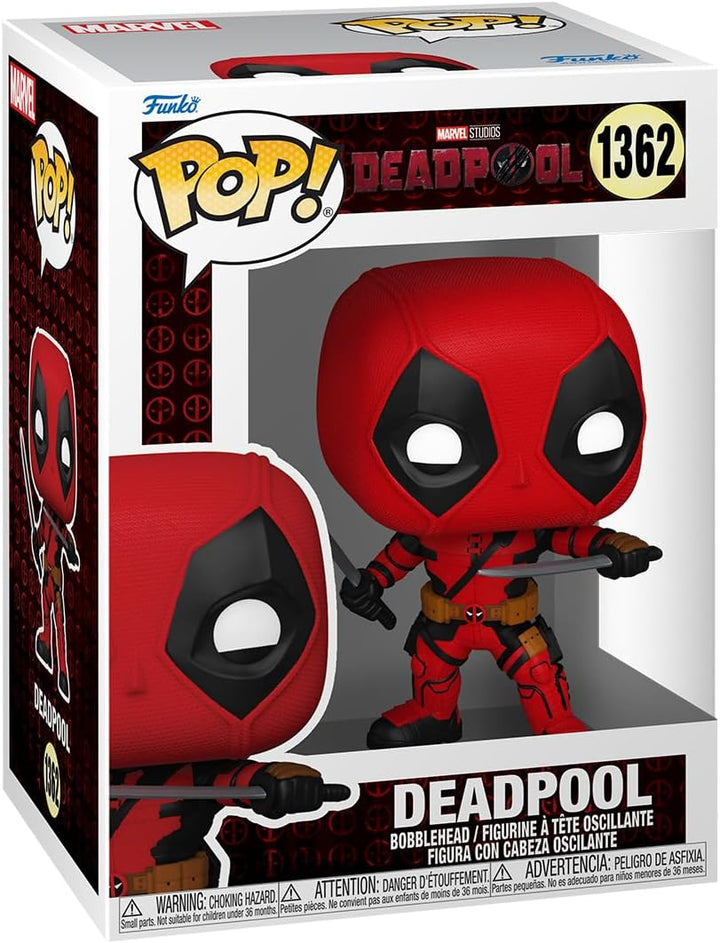 POP! Marvel: Deadpool & Wolverine - Deadpool - Collectable Vinyl Figure - Gift Idea - Official Merchandise - for Kids & Adults - Movies Fans - Model Figure for Collectors and Display