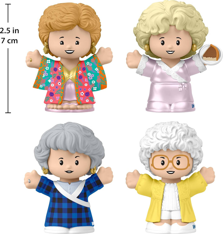 ​ the Golden Girls Late Night Cheesecake 40Th Anniversary Figure Set in a Display Gift Box for Adults & Fans