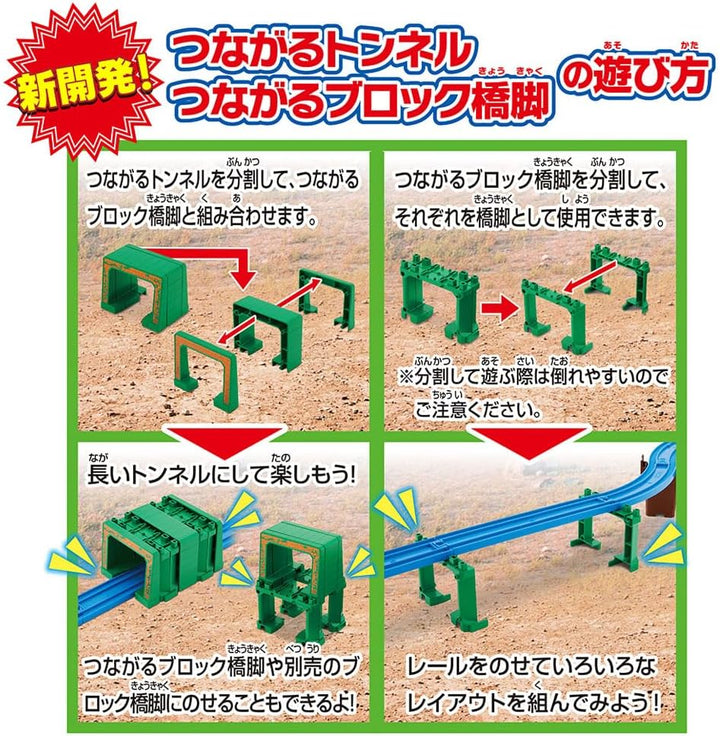 Takara Tomy Plarail Play Connected! Plarail Best Selection Set, Trains, Trains, Toys, Ages 3 and Up