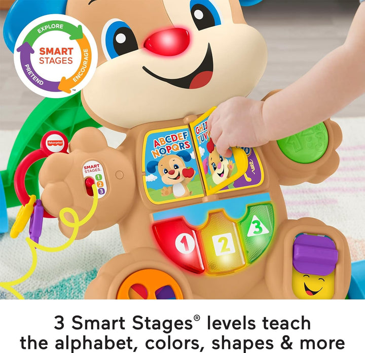 Baby Toy Laugh & Learn Smart Stages Learn with Puppy Walker with Music Lights & Activities for Infants Ages 6+ Months