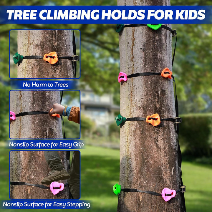 Zip Line Kit for Kids Adults: 200FT up to 400 Lbs - Updated Removable Design Trolley,Thickened Seat,Safety Harness,Quick Tighten Zipline Kits for Outdoor Backyard