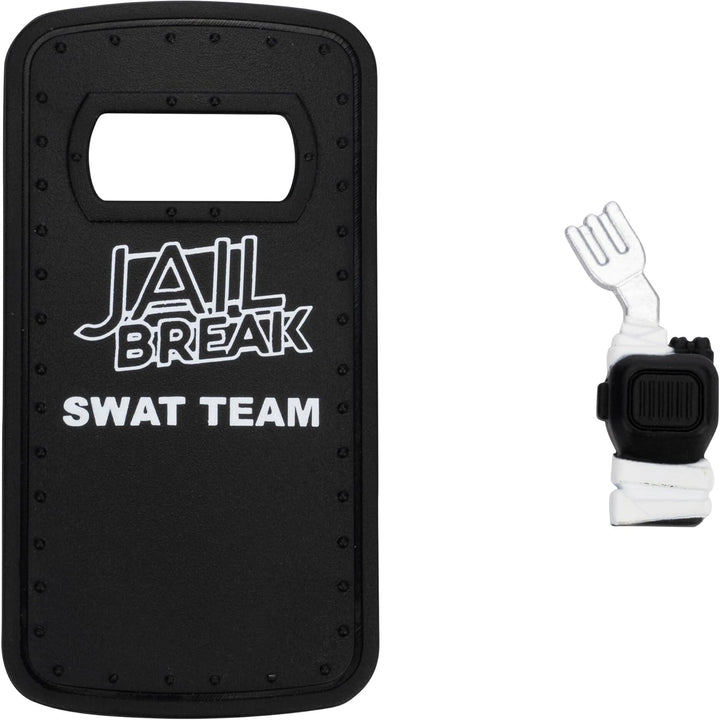 Jailbreak: SWAT Van - 8-Inch Vehicle with Lights, Working Treads, Mounted Machine Gun, 2.75-Inch Figure, and Exclusive Virtual Item Code