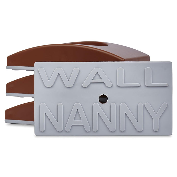 - Baby Gate Wall Protector (Made in USA) Protect Walls from Pet Gates & Dog Gates - No Safety Hazard on Spindles - for Child Pressure Mounted Baby Gate for Stairs Cup Guard - White, 4 Pack