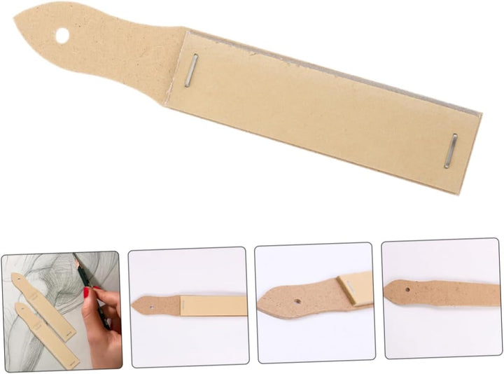 20Pcs Drawing Pencil Sandpaper Block Drawing Tool Sharpener for Artists Beginners Students Sketching Crayons Pastel Sticks