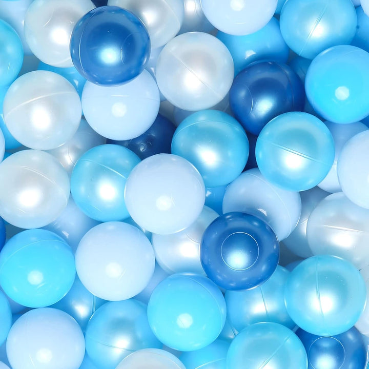Ball Pits Balls for Toddlers Pack of 50 100 200 Plastics Shape Ball Non-Phthalate Non-Bpa Non-Toxic 2.2-Inch Crush Proof Play Balls