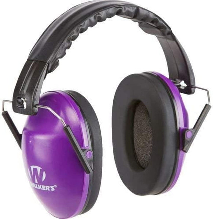 Youth Children’S Low Profile Padded Headband Adjustable Folding Noise-Reducing Hearing Protection Earmuffs